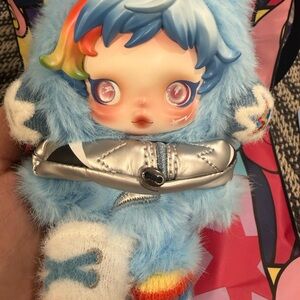 Rainbow Dash - SKULLPANDA × My Little Pony Series Plush Doll Pendant